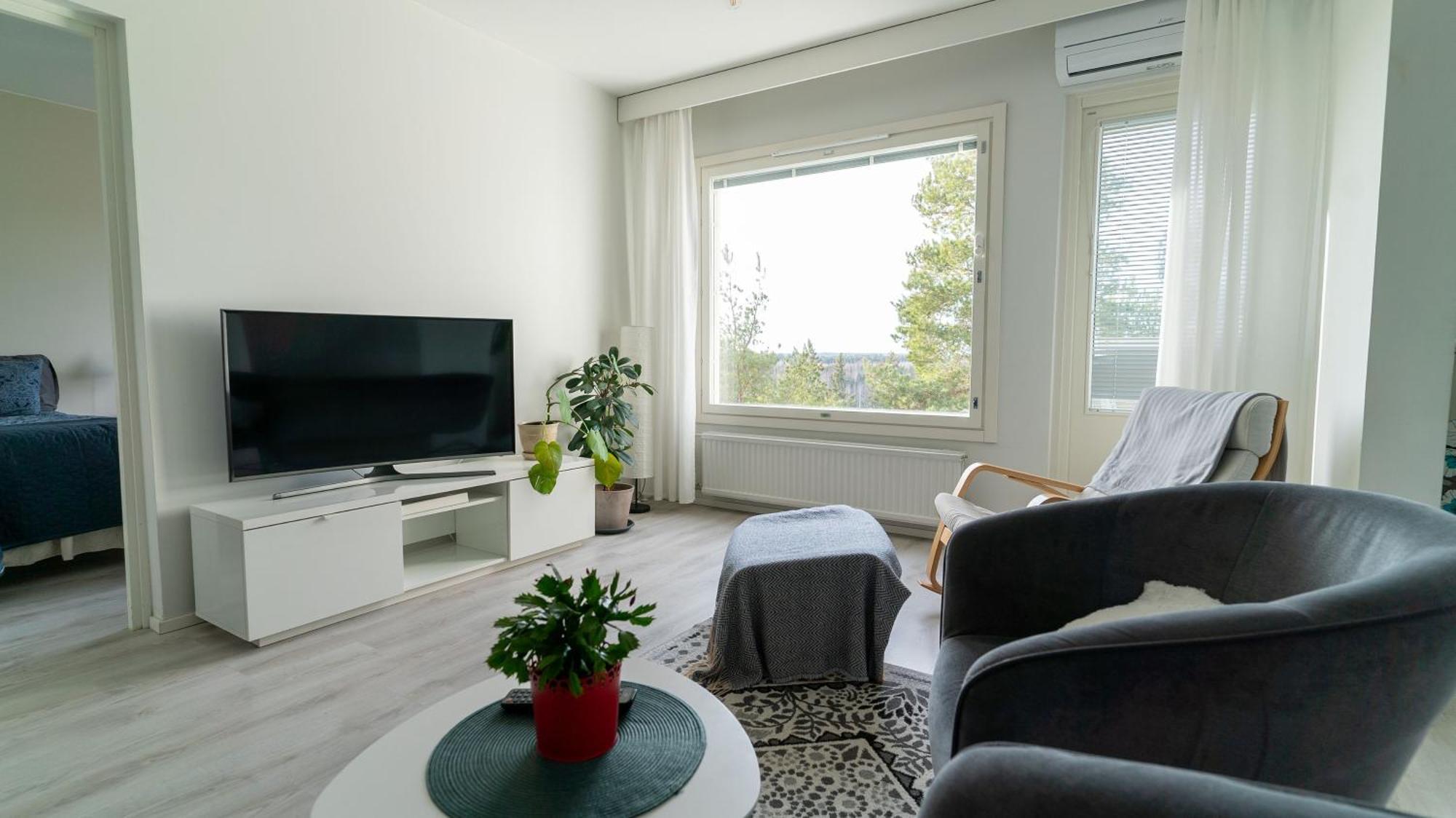 Spacious 68M2 Apartment With Fabulous Forest View And Aircon Järvenpää エクステリア 写真